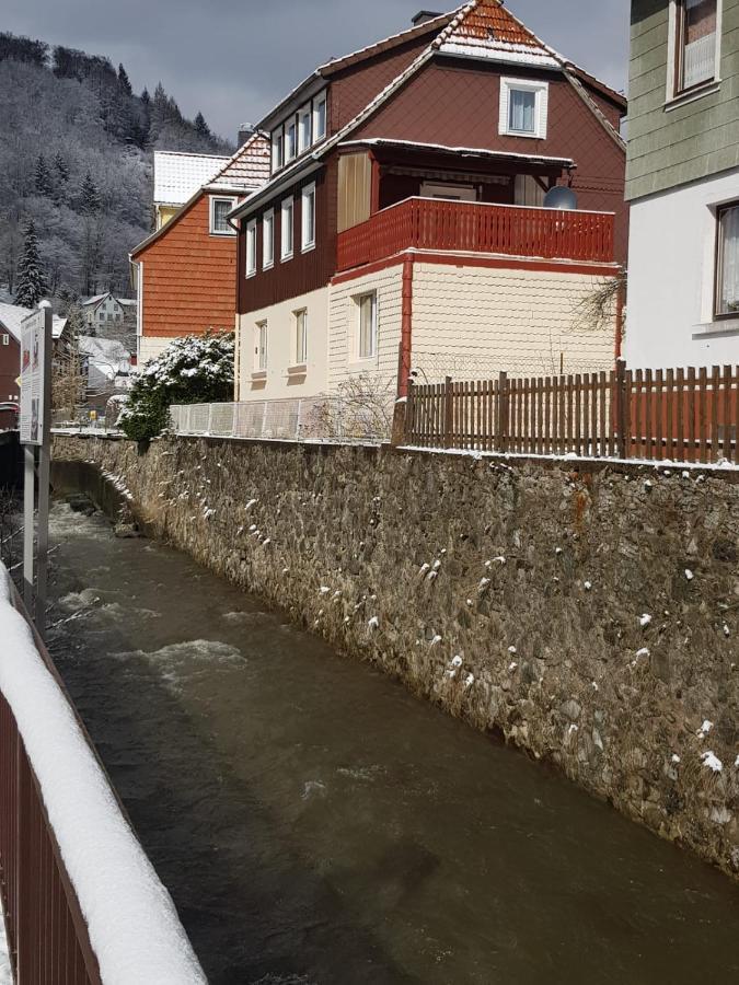 Ferienhaus Am Fluss Mit Traumhafter Dachterrasse ,Garten Und Grill Walkenried Extérieur photo